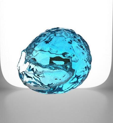 Water sphere versus bullet simulation preview image